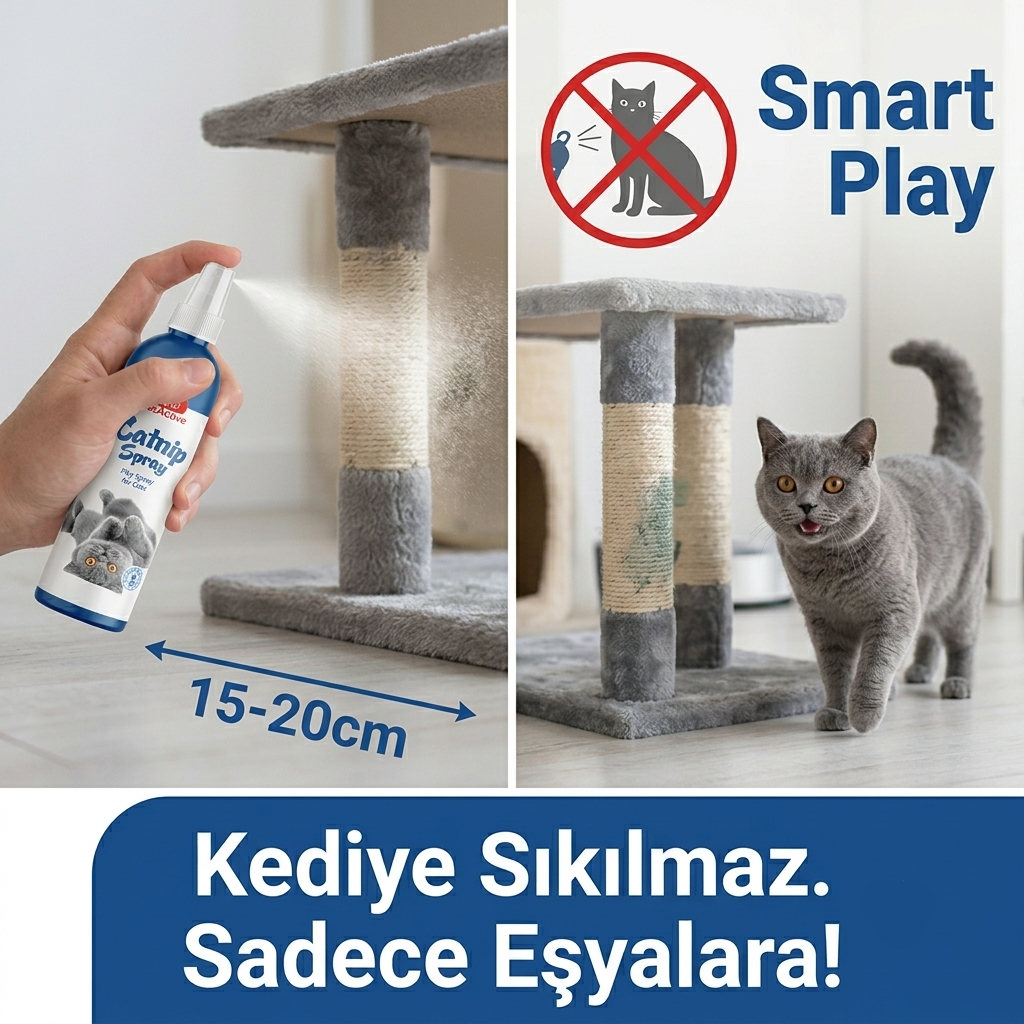 Catnip Kedi Oyun Spreyi